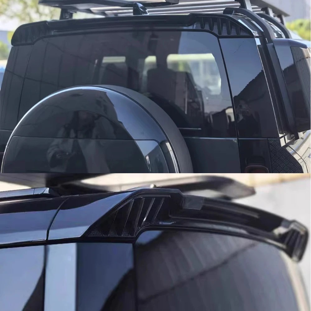 For Defender 2020- Rear spoiler with or without light modified top lamp wing